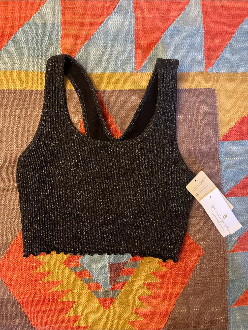 Spiritual Gangster Set Shimmer Black Size XS - Picture 3 of 8